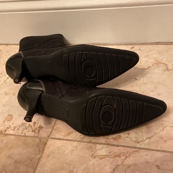 Authentic coach pointy boots signature cc - Picture 7 of 12